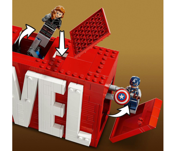 LEGO Marvel 76313 Logo MARVEL z minifigurkami - 1284142 - zdjęcie 8